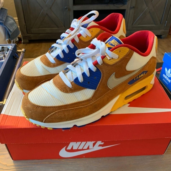 nike air max 90 premium curry